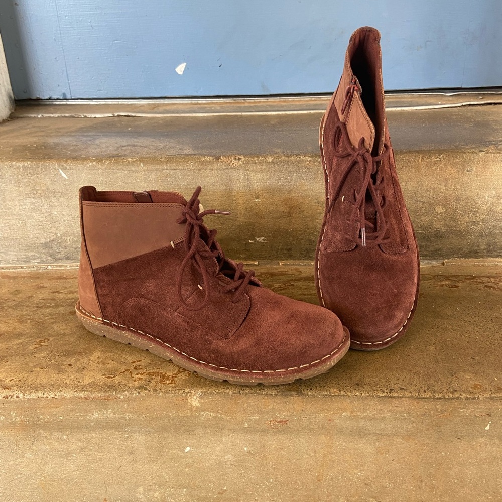 Clarks Tamitha Key brown suede Ankle Boots